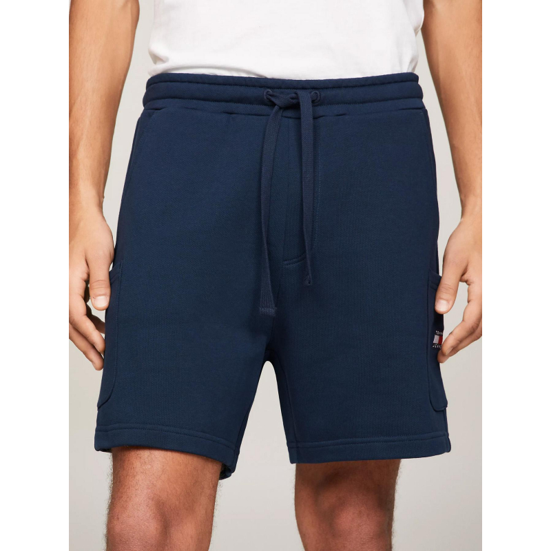 Short badge cargo bleu marine homme - Tommy Jeans