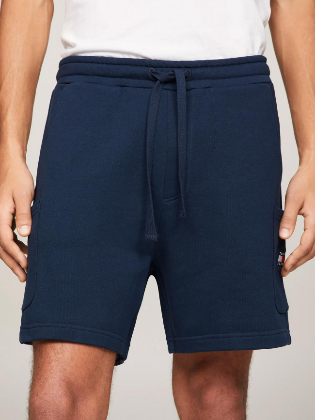 Short badge cargo bleu marine homme - Tommy Jeans