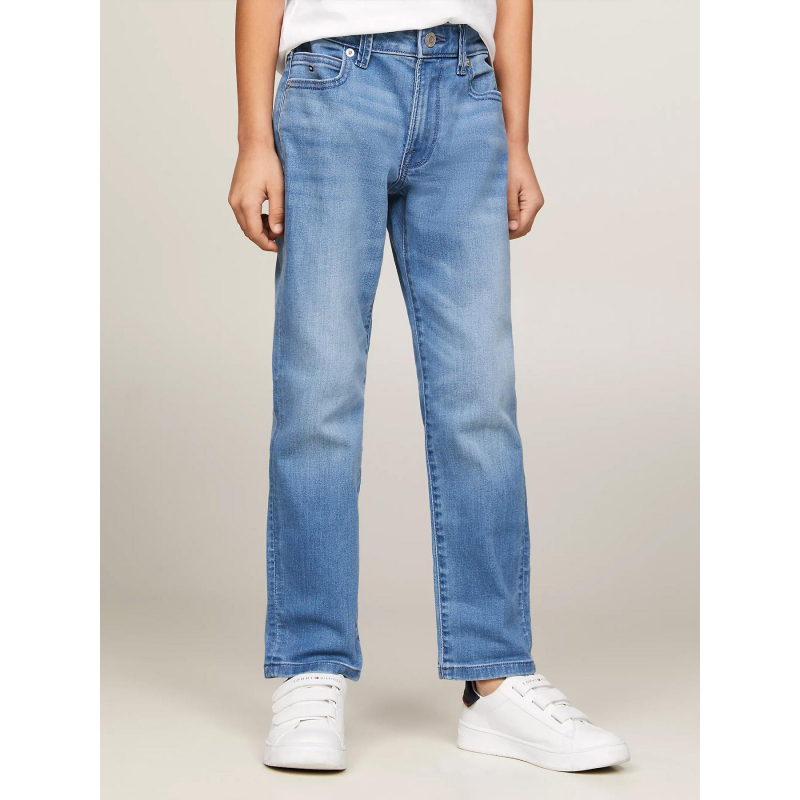 Jean modern straight fit bleu garçon - Tommy Hilfiger