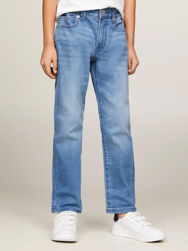 Jean modern straight fit bleu garçon - Tommy Hilfiger