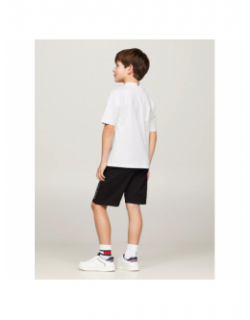 T-shirt essential logo blanc enfant - Tommy Hilfiger