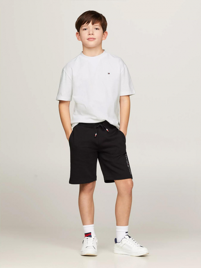 T-shirt essential logo blanc enfant - Tommy Hilfiger