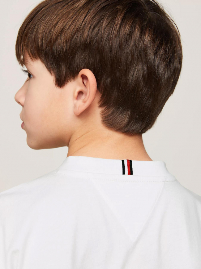 T-shirt essential logo blanc enfant - Tommy Hilfiger