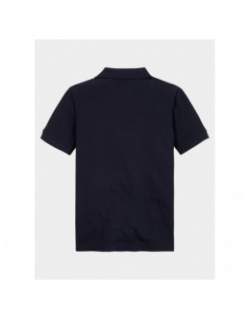 Polo monotype logo bleu marine enfant - Tommy Hilfiger