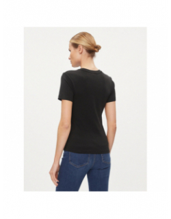 T-shirt new slim cody noir femme - Tommy Hilfiger