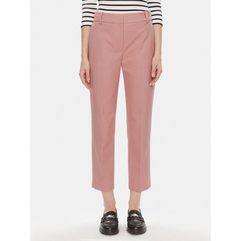 Pantalon chino droit core rose femme - Tommy Hilfiger