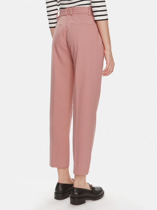 Pantalon chino droit core rose femme - Tommy Hilfiger