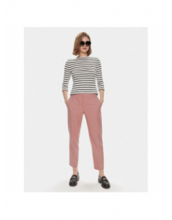 Pantalon chino droit core rose femme - Tommy Hilfiger