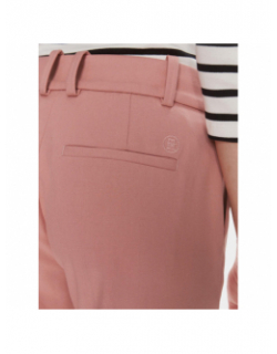 Pantalon chino droit core rose femme - Tommy Hilfiger