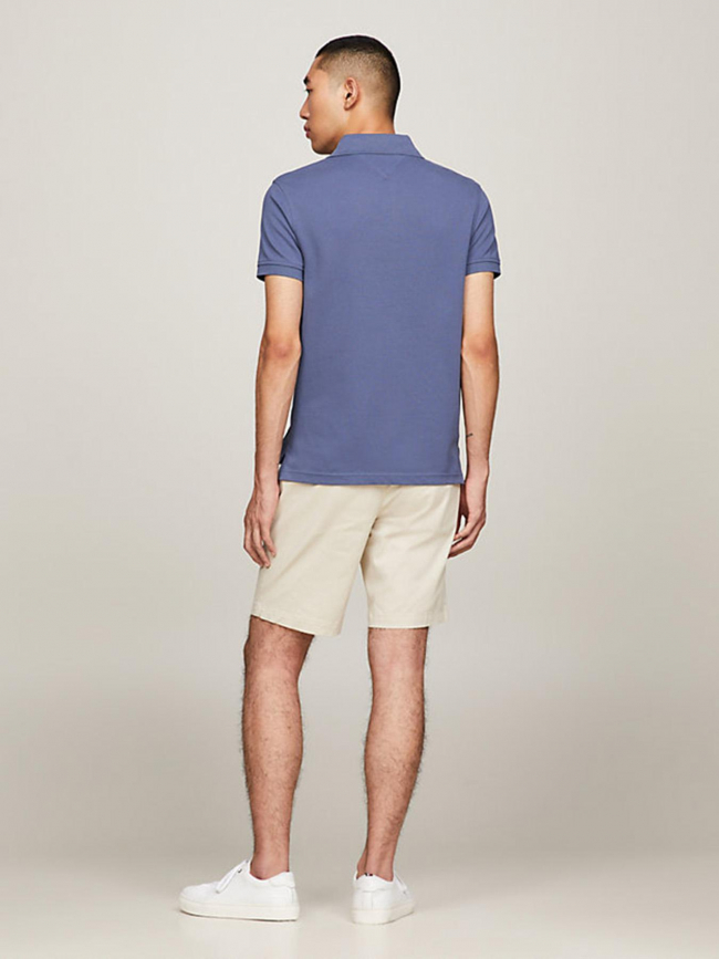 Polo 1985 slim bleu homme - Tommy Hilfiger