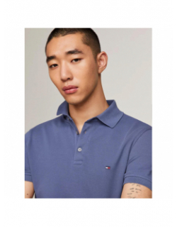 Polo 1985 slim bleu homme - Tommy Hilfiger