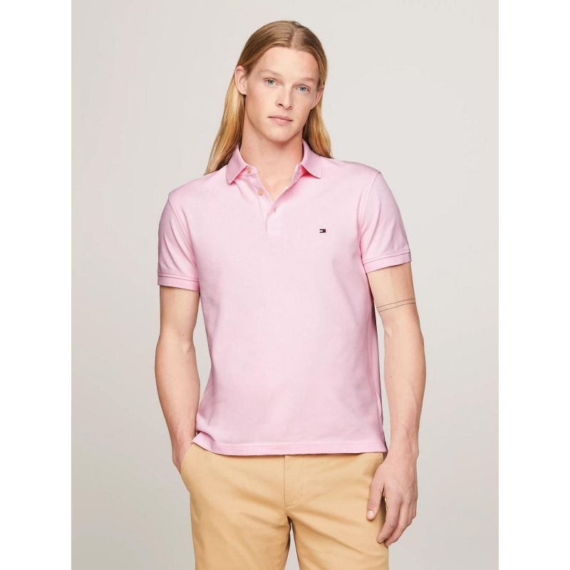 Polo 1985 slim rose homme - Tommy Hilfiger