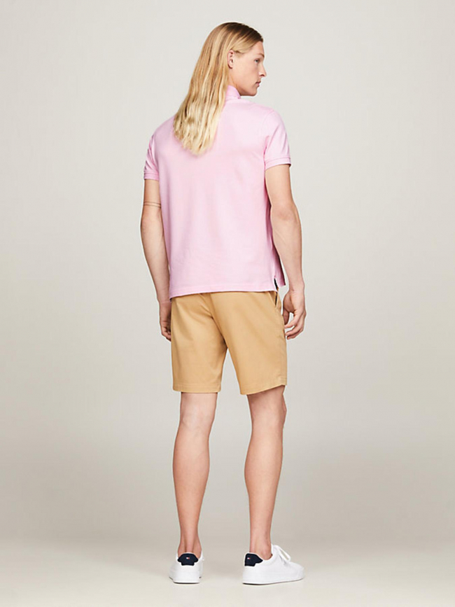 Polo 1985 slim rose homme - Tommy Hilfiger