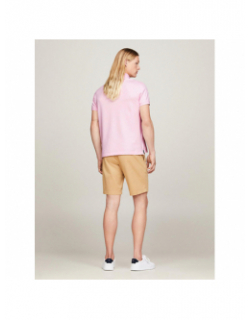 Polo 1985 slim rose homme - Tommy Hilfiger