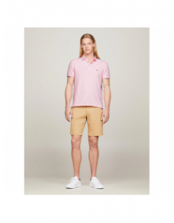 Polo 1985 slim rose homme - Tommy Hilfiger