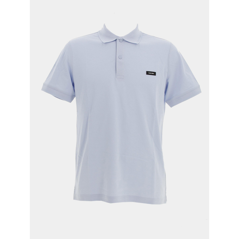 Polo slim thermo tech bleu homme - Calvin Klein