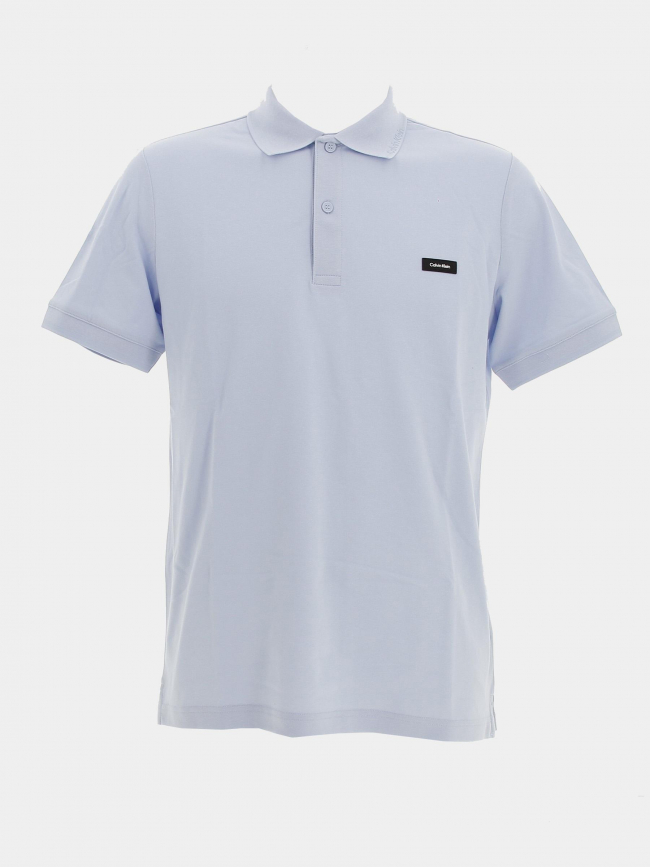 Polo slim thermo tech bleu homme - Calvin Klein