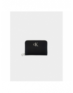 Porte-monnaie minimal monogram noir femme - Calvin Klein Jeans