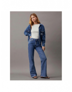 Jean authentic bootcut bleu femme - Calvin Klein Jeans