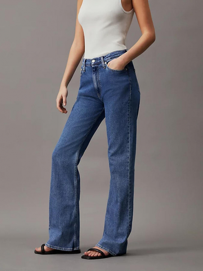 Jean authentic bootcut bleu femme - Calvin Klein Jeans