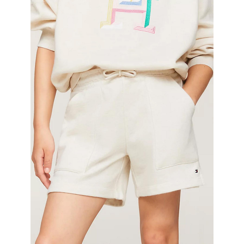 Short essential chiné beige fille - Tommy Hilfiger