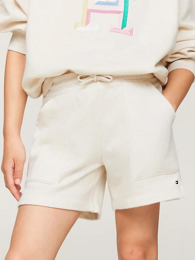 Short essential chiné beige fille - Tommy Hilfiger