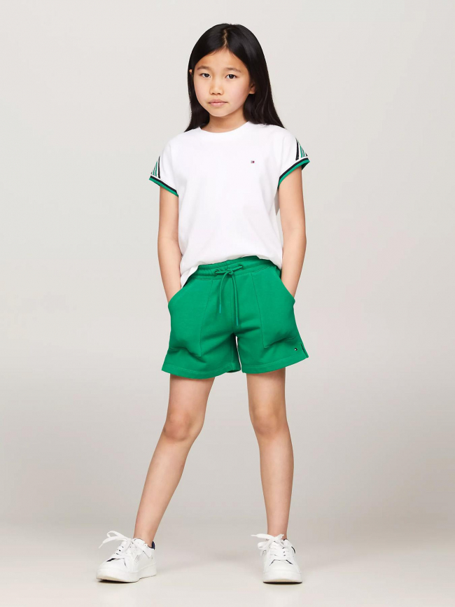 Short essential vert fille - Tommy Hilfiger