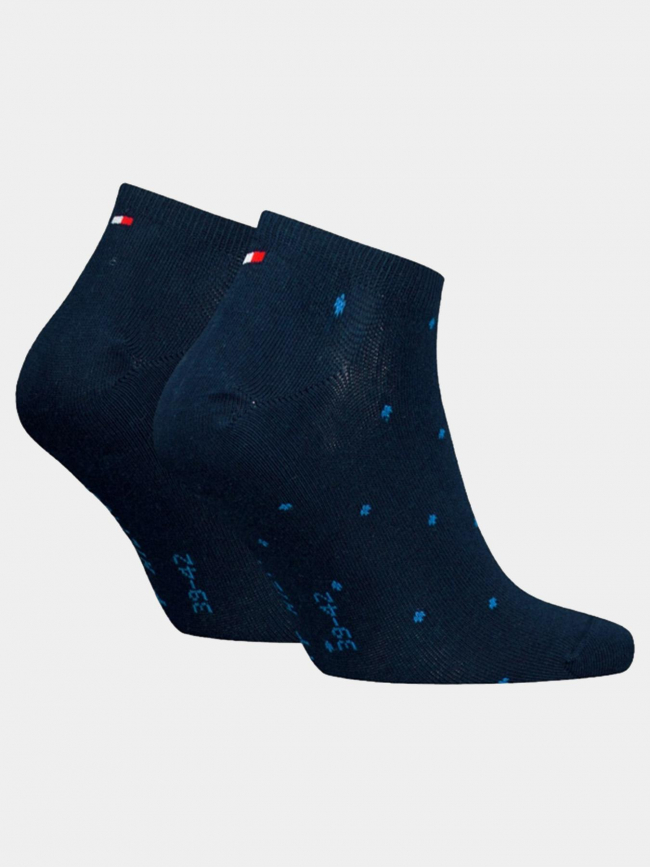 2 paires de chaussettes basses bleu homme - Tommy Hilfiger