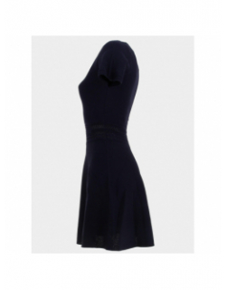 Robe en maille maeline bleu marine femme - La Petite Étoile