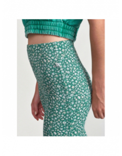 Pantalon fluide ample jayagi vert fille - Le Temps Des Cerises