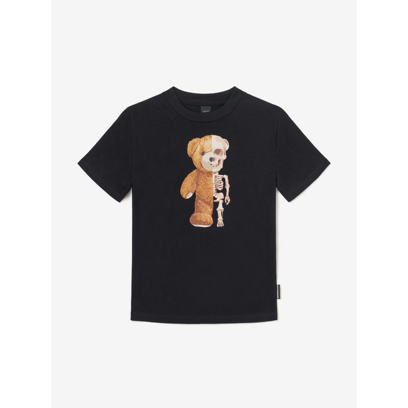 T-shirt pembrokbo imprimé noir enfant - Le Temps Des Cerises