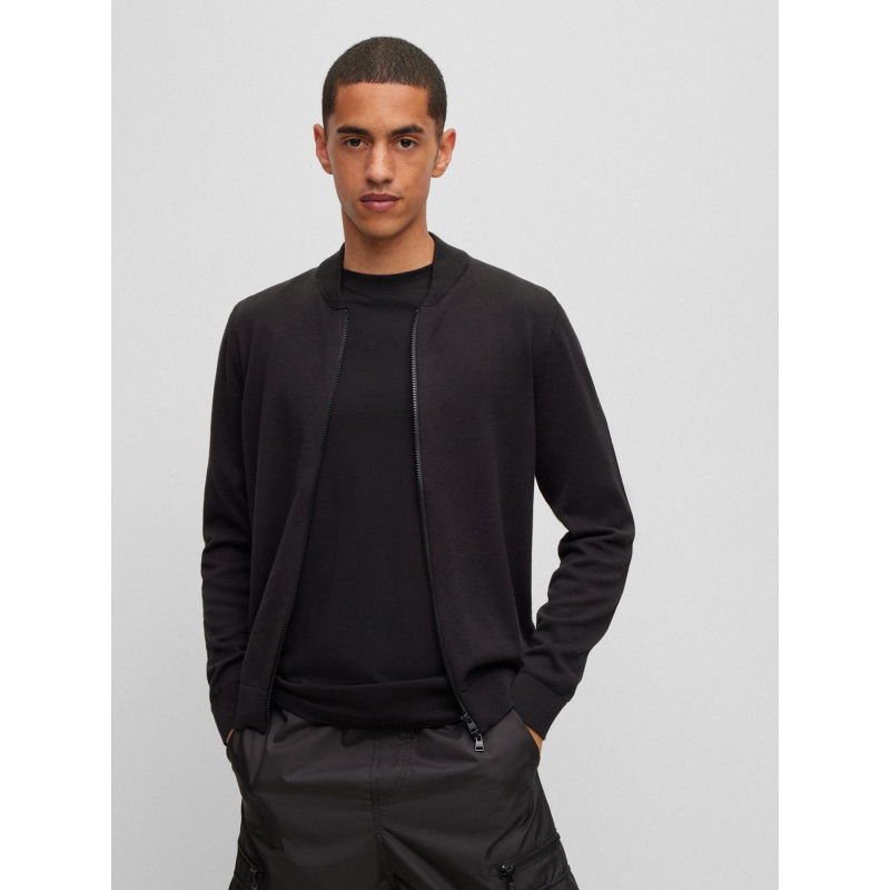 Gilet san jaque noir homme - hugo