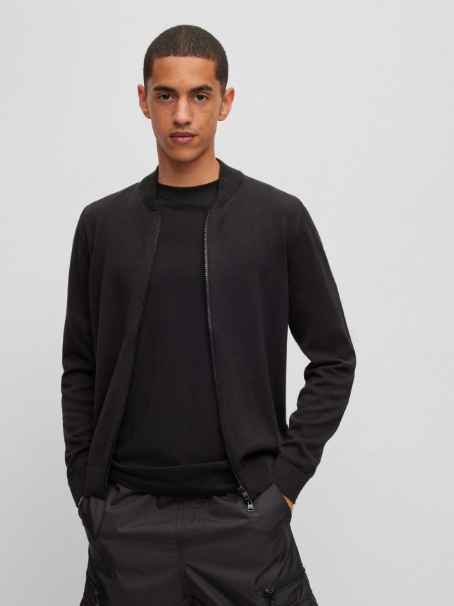 Gilet san jaque noir homme - hugo