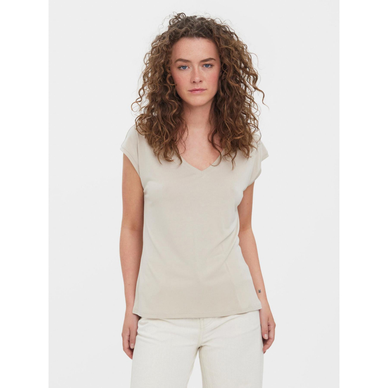 Top filli beige femme - Vero Moda