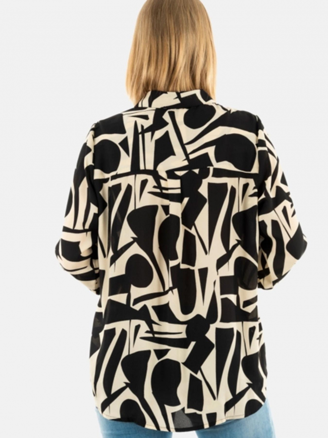 Chemisier loose helena life noir femme - Only