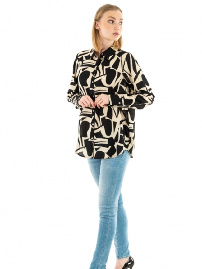Chemisier loose helena life noir femme - Only