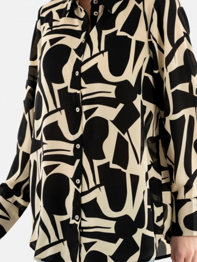 Chemisier loose helena life noir femme - Only