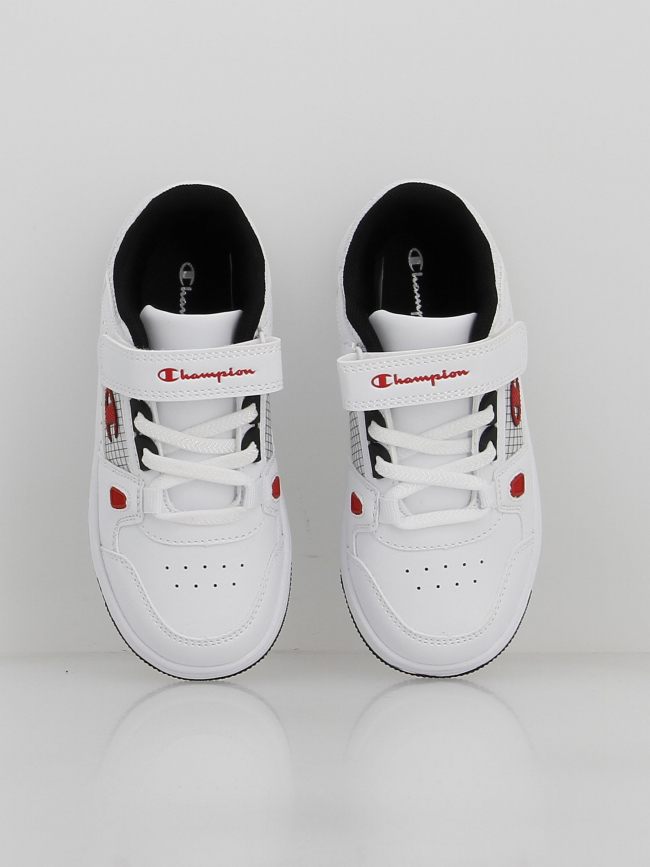 Baskets à scratch rebound summerize blanc enfant - Champion