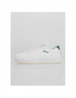 Baskets wns court classic blanc vert femme - Puma