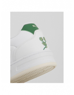 Baskets wns court classic blanc vert femme - Puma