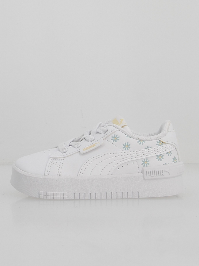 Baskets jada summer fleurs blanc fille - Puma