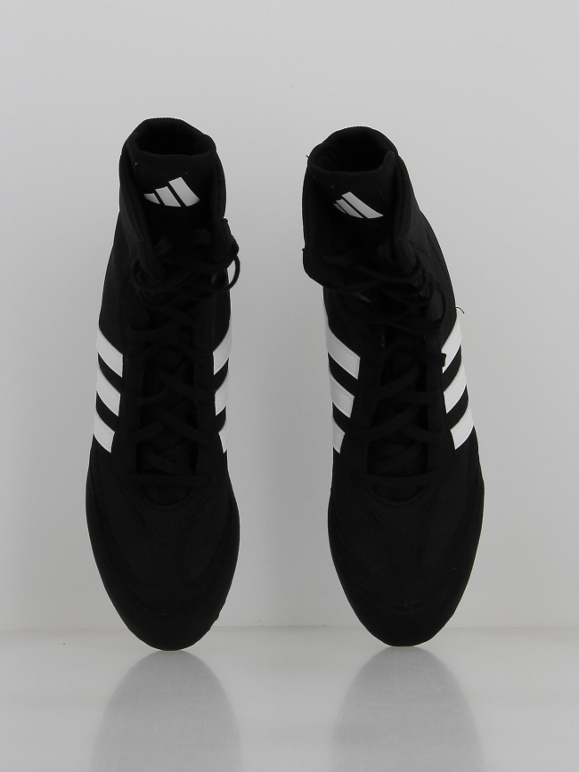 Chaussures de boxe hog II noir blanc homme - Adidas