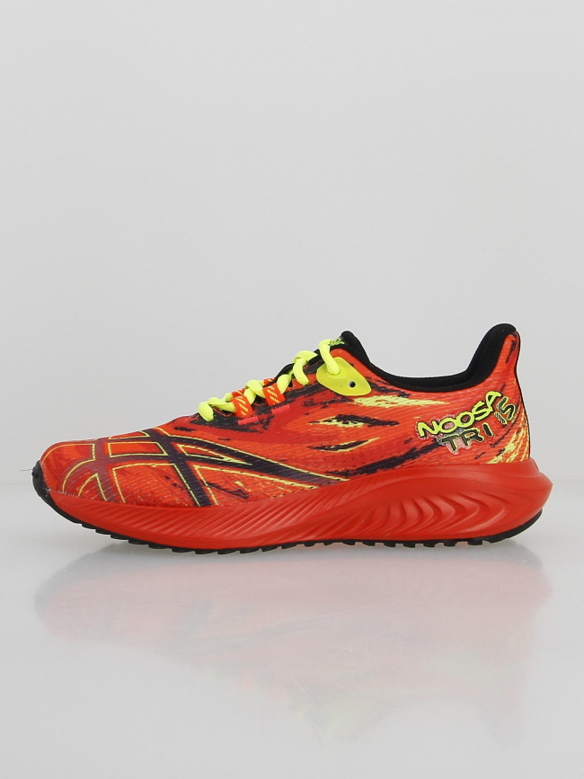 Chaussures de running gel noosa tri 15 gs rouge enfant - Asics