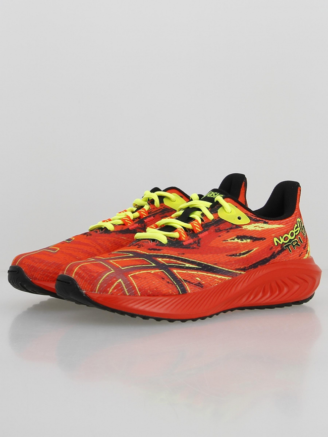 Chaussures de running gel noosa tri 15 gs rouge enfant - Asics