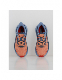 Chaussures de running challenger 7 bleu orange femme - Hoka