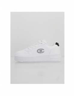 Baskets plateforme rebound strass blanc femme - Champion