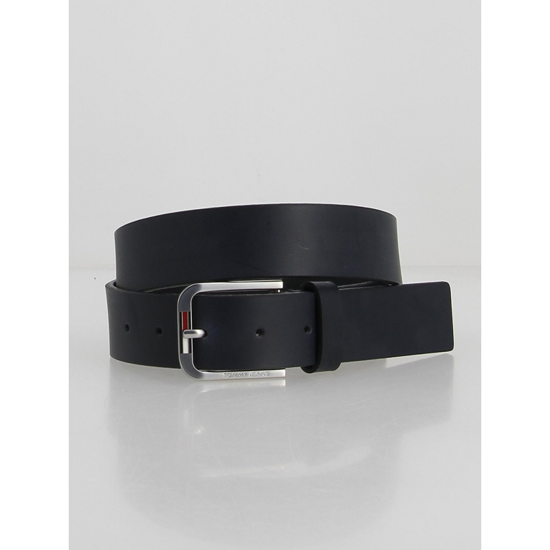 Ceinture en cuir austin 3.5 bleu marine homme - Tommy Jeans