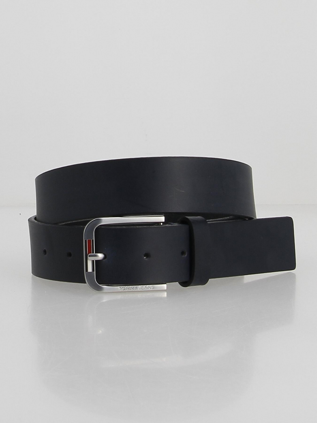 Ceinture en cuir austin 3.5 bleu marine homme - Tommy Jeans