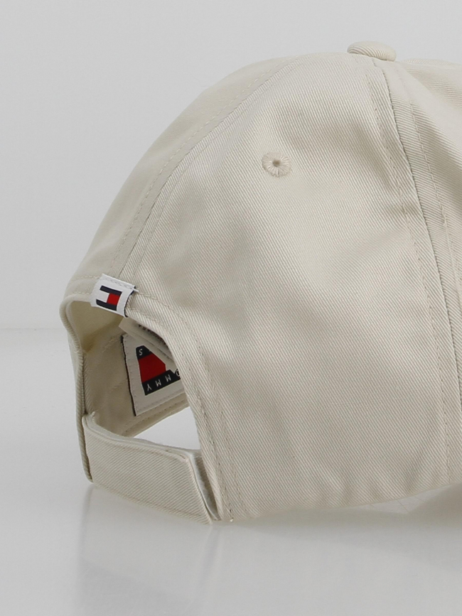 Casquette linear logo beige femme - Tommy Jeans