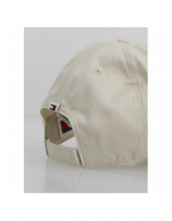 Casquette linear logo beige femme - Tommy Jeans